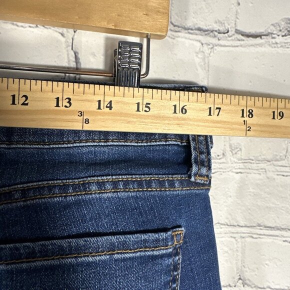 KUT from the Kloth Jeans Womens Size 12 Blue Natalie Mid Rise Bootcut Denim - Picture 5 of 12